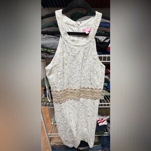 Lilly Pulitzer Cream Textured Dress